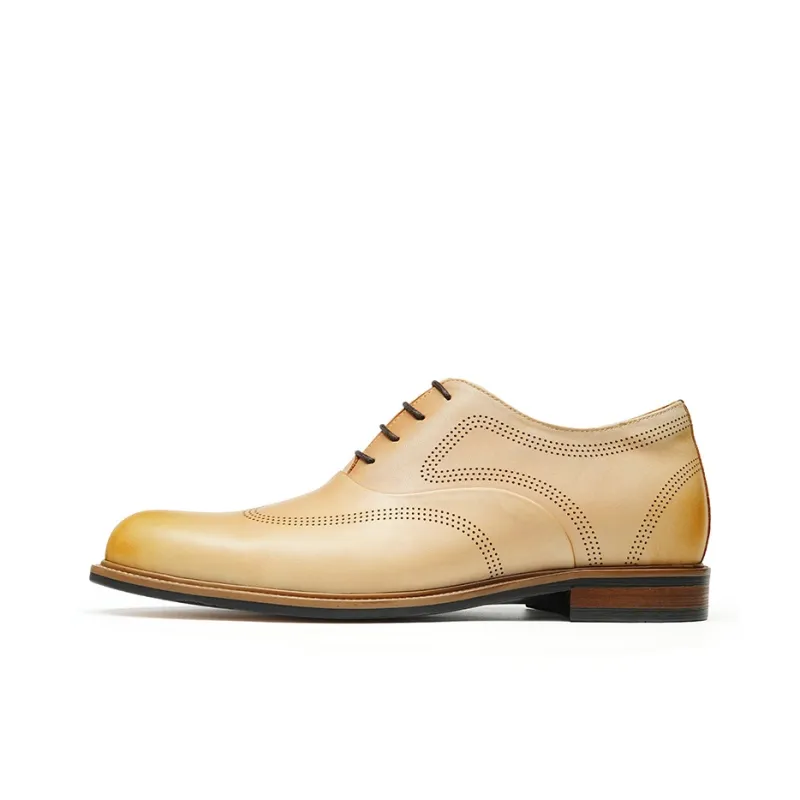 ASTON M.JAZZ Dress Shoes Men's Ecru-0