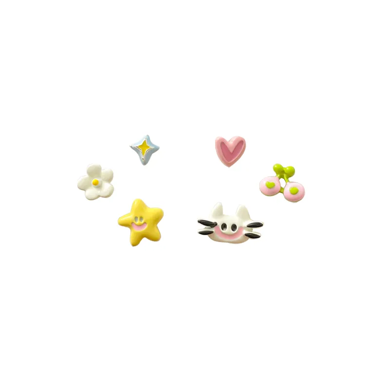 WANLIACC Alloy Stud Earrings Women's-0