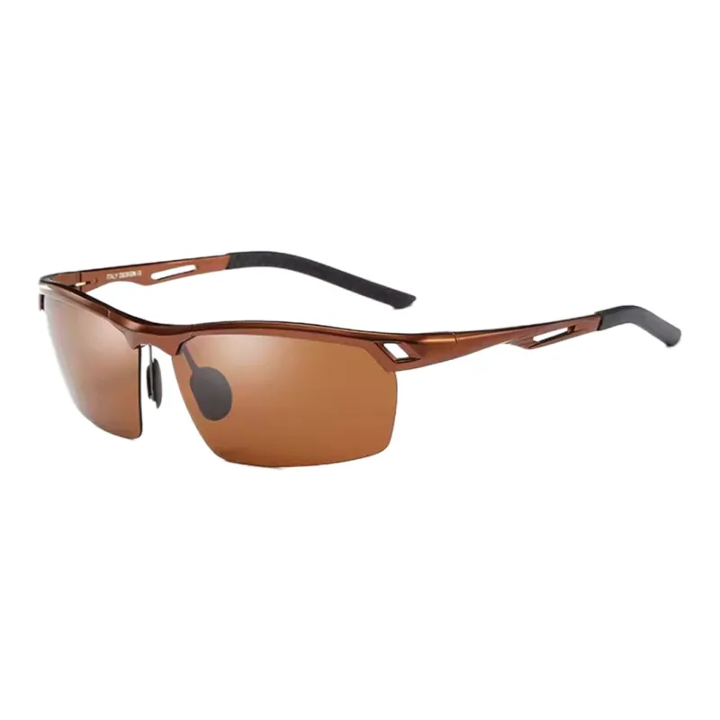 NOME Aluminum Magnesium Alloy Rectangular Sunglasses Unisex-1