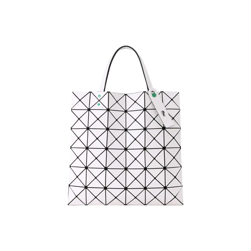 ISSEY MIYAKE Polyvinyl Chloride Resin Tote Bag, Shopping Bag, Handbag Unisex White-2
