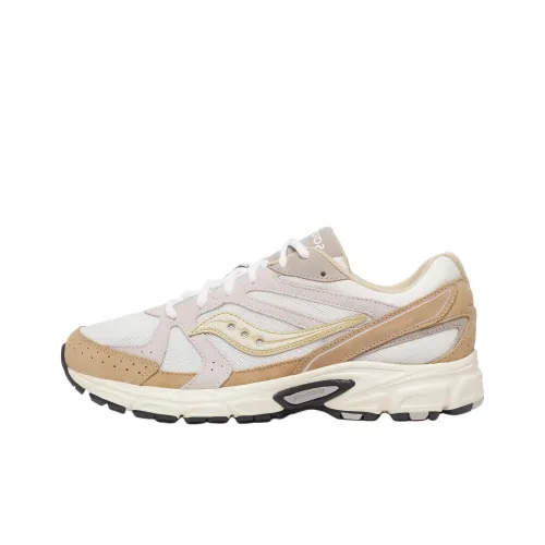 Saucony Ride Millennium Anti Slip Wear Resistant Low Top Casual Shoes Unisex Beige