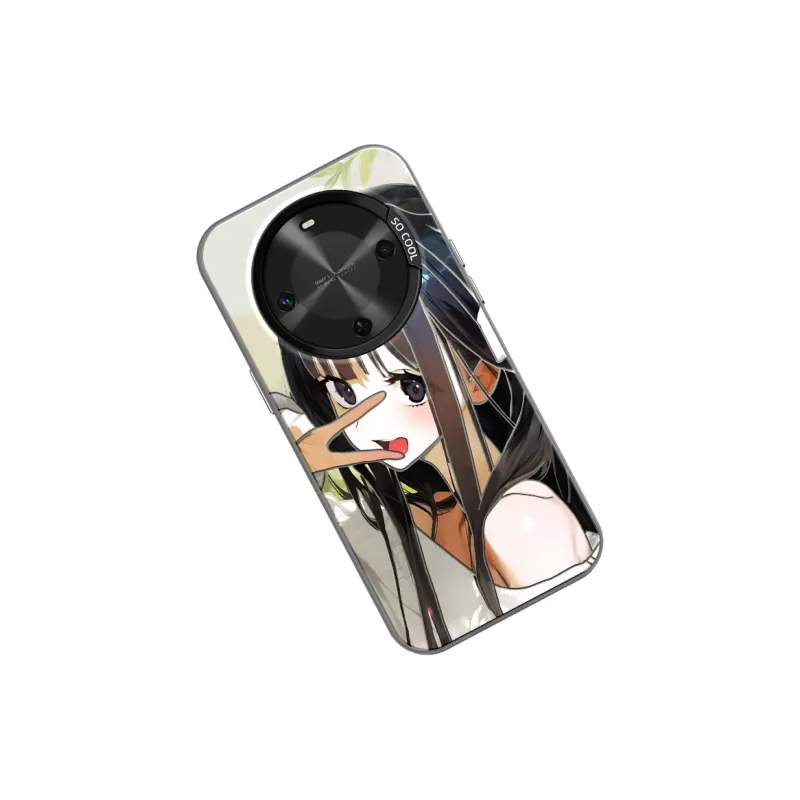 MANQIN Acrylic Material Anime Shuou Yuki Protective Sleeve Impact Resistant Phone Cases Compatibility With MVMOM 30-17