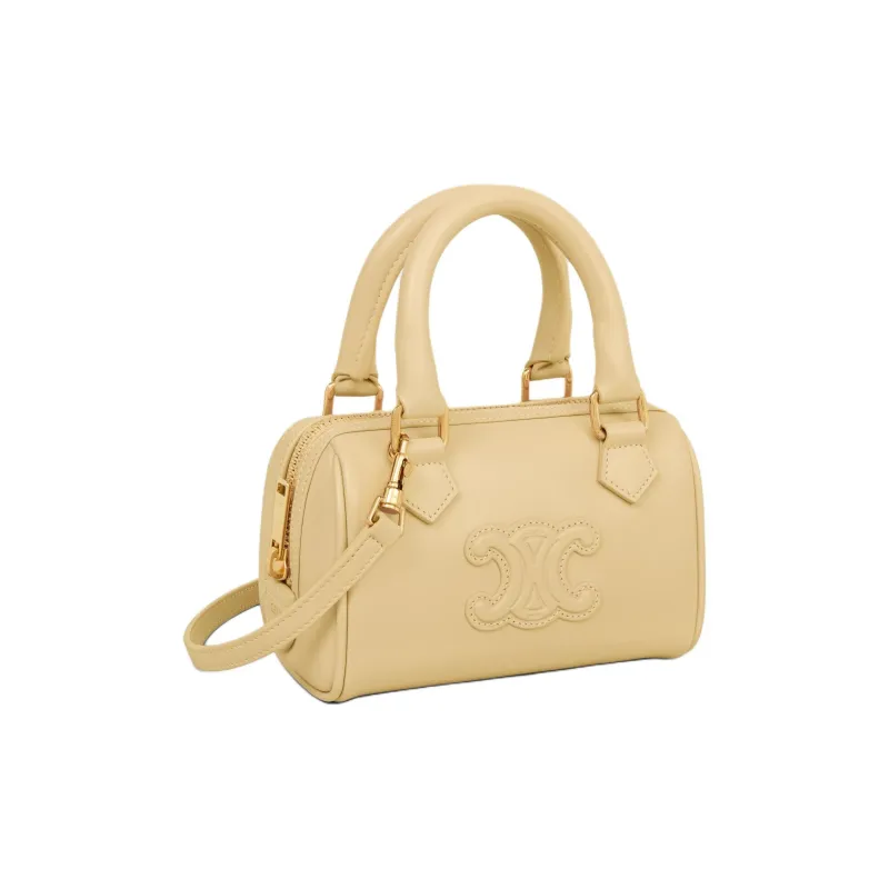 CELINE Calfskin Shoulder Bag, Crossbody Bag, Handbag Mini Women's Spring Yellow-1