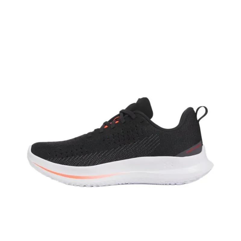 Under Armour Velociti 4 Anti Slip Wear Resistant Low Top Running Shoes Men's Black-1
