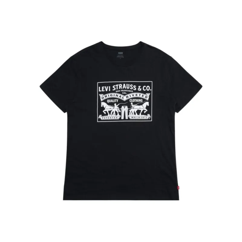 Levis T Shirts Men Black-0