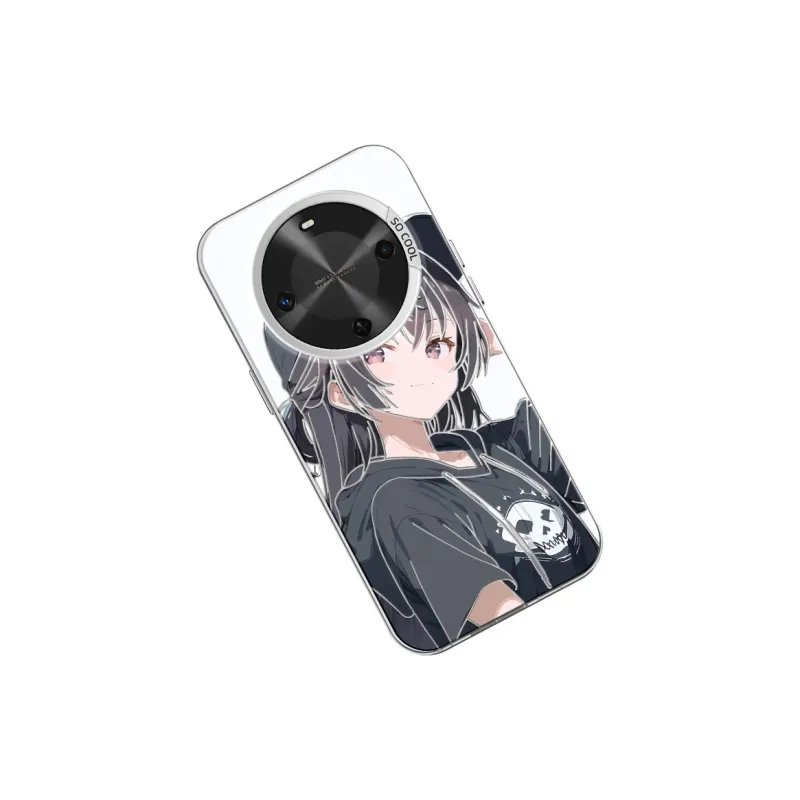 MANQIN Acrylic Material Anime Shuou Yuki Protective Sleeve Impact Resistant Phone Cases Compatibility With MVMOM 30-2