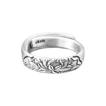 Mrs. Song 999 Fine Silver Rings Unisex