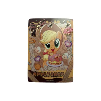 KAYOU My Little Pony Card, Rainbow Pack Fourth Edition XR Card, Applejack XR Card IP/Anime Cards 1 Pc