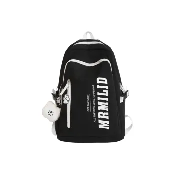 Yalu Nylon Backpack Unisex Black/Burgundy/Green/Blue