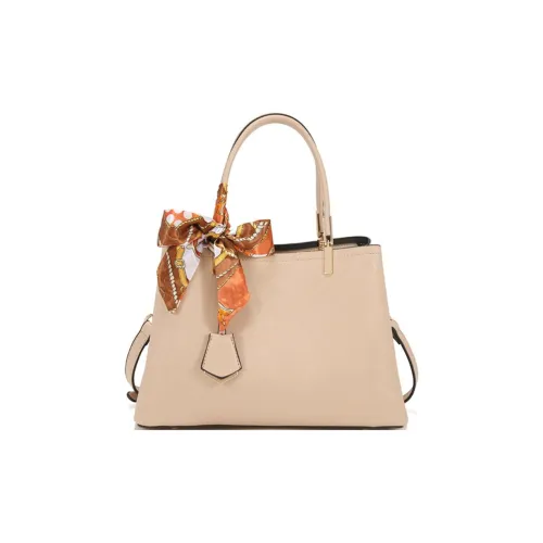 PAYOT Microfiber Synthetic Leather Handbag One Shoulder Crossbody Regular Women's Apricot
