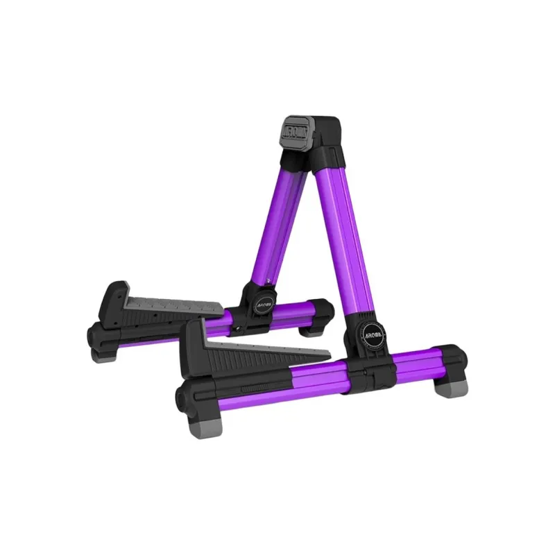 AROMA Anoma AGS 08 Guitar Floor Stand Portable And Foldable Style Guitar Accessories-2