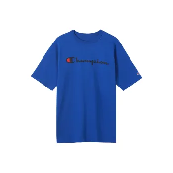 Champion T Shirt US Version Unisex Royal Blue