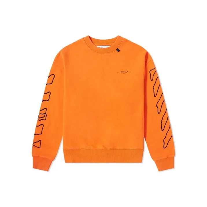 OFF WHITE Abstract Arrows Embroidered Sweatshirt-0