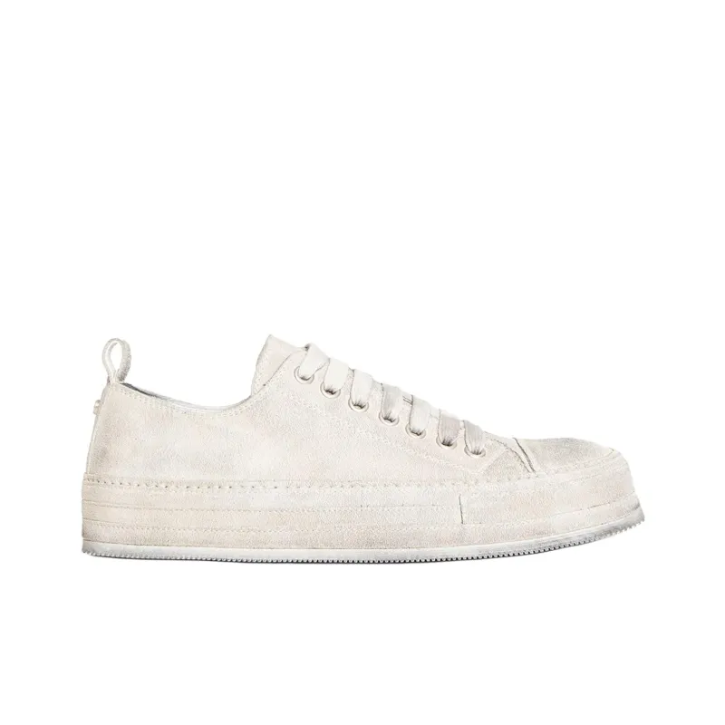 Ann Demeulemeester Nono Low Top Skateboard Shoes Men's White-1