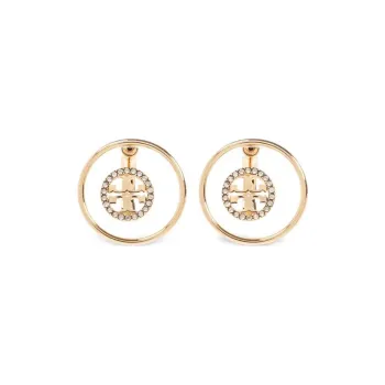 TORY BURCH Embellished Round Earrings