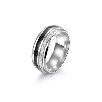 FAIRWHALE Titanium Steel Rings Unisex