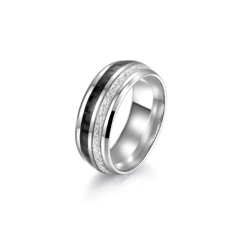 FAIRWHALE Titanium Steel Rings Unisex-0