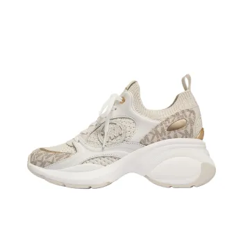 MICHAEL KORS Zuma Low Top Chunky Sneakers Women's Milk White