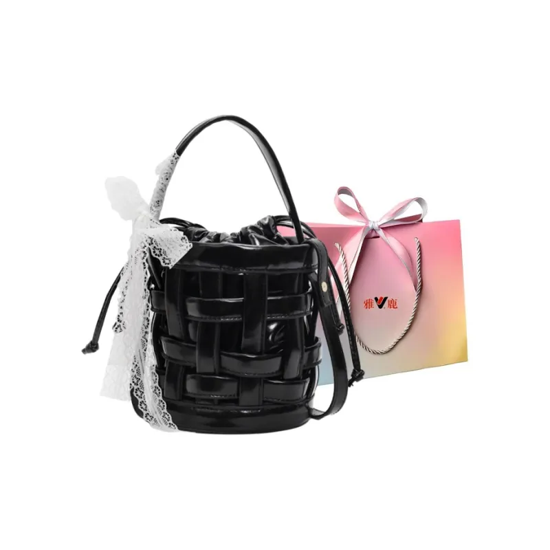 Yalu PU Shoulder Bag, Crossbody Bag, Handbag Regular Women's Black/Ecru/Blue/Silver/Pink-0
