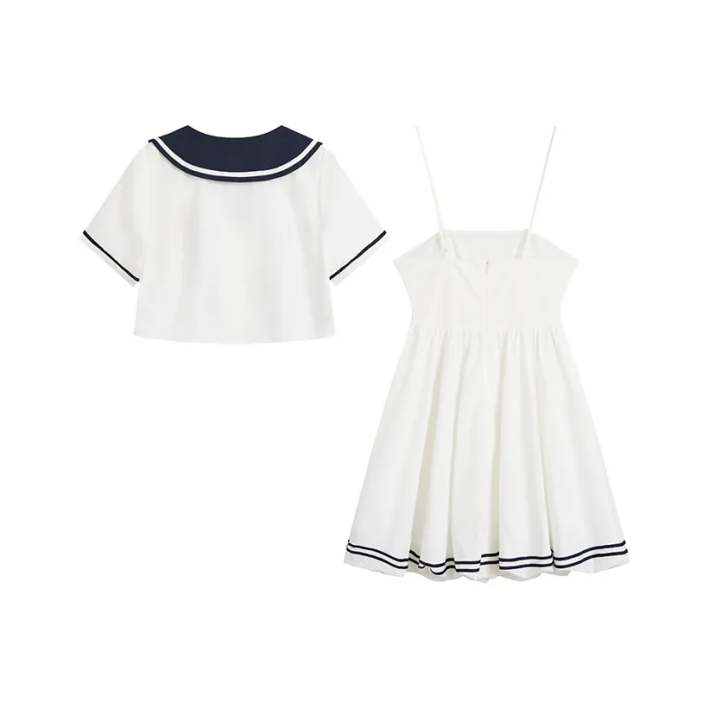ZIHAN Casual Suit Women's White-1
