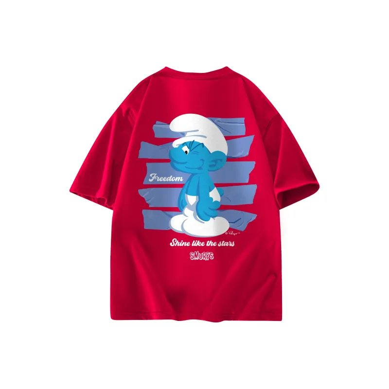 The Smurfs T Shirts Unisex-11