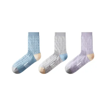 Bananain Mid Calf Socks Women's 3 Pack