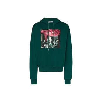 OFF WHITE Oversize Fit Caravaggio Painting Hoodie