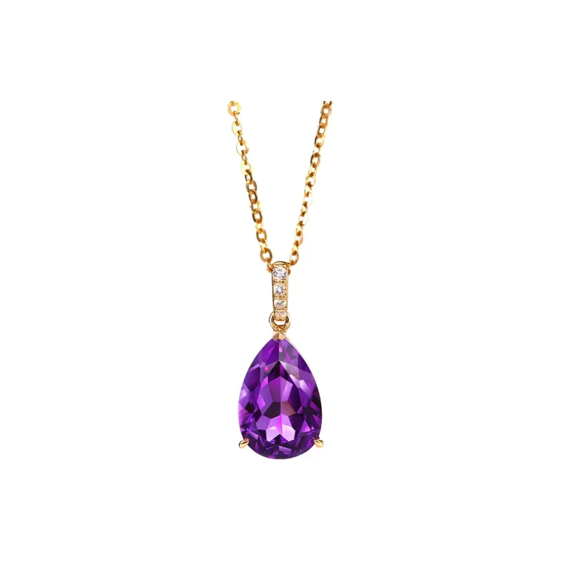 Rarebeauty Crystal Jade Necklaces Women's-8