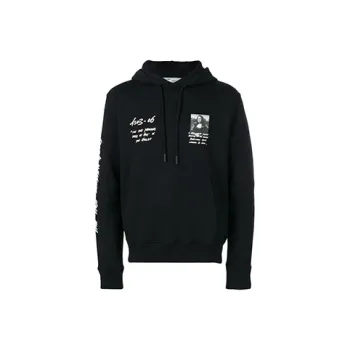 OFF WHITE Basquiat Graphic Hoodie