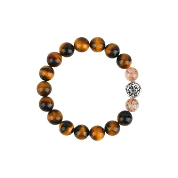 Asia Star Tiger's Eye Stone Bracelets Unisex