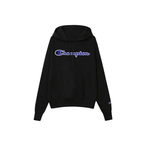 Champion Sweatshirt US Version Unisex Black