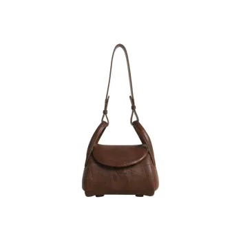 Kikawa Card PU Crossbody Bag, Shoulder Bag Small Size Women's Coffee