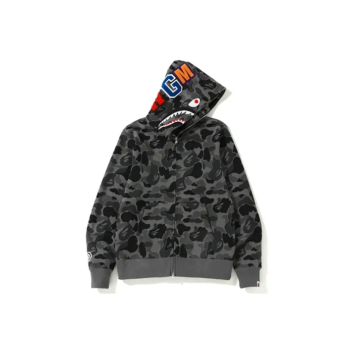Bape Abc Camo Shark Full Zip Hoodie-0
