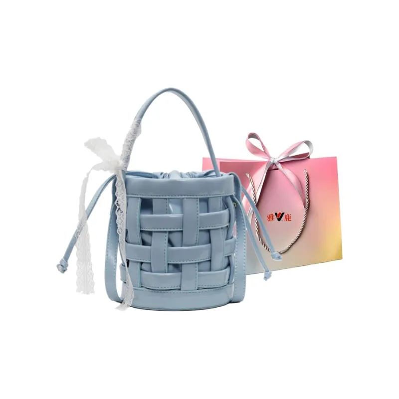 Yalu PU Shoulder Bag, Crossbody Bag, Handbag Regular Women's Black/Ecru/Blue/Silver/Pink-14