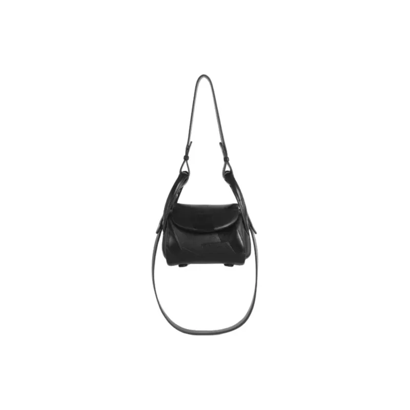 Kikawa Card PU Handbag, Shoulder Bag Small Size Women's Black-1