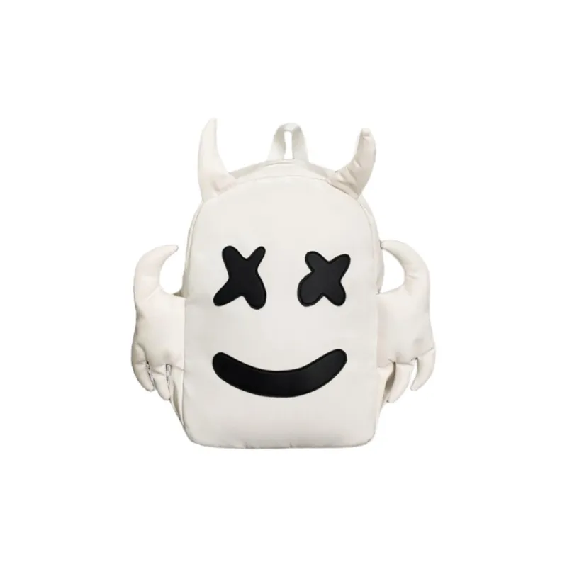 URBAN FOREST Nylon Backpack Regular Unisex White/Black-0