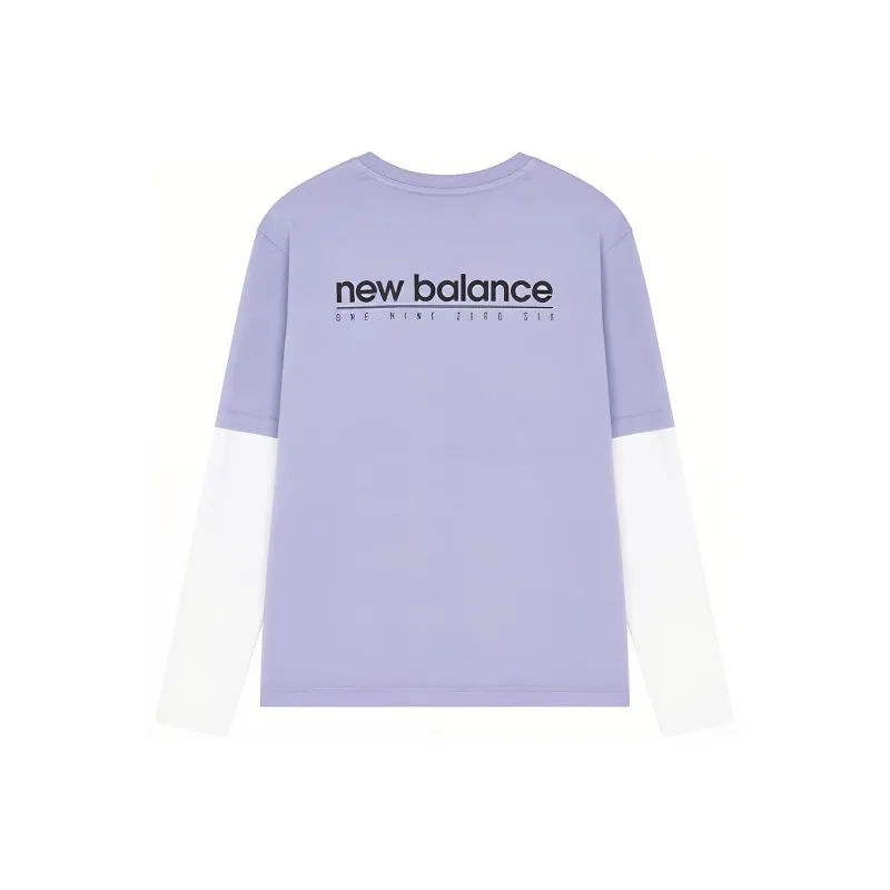 New Balance T Shirt Unisex Purple-1