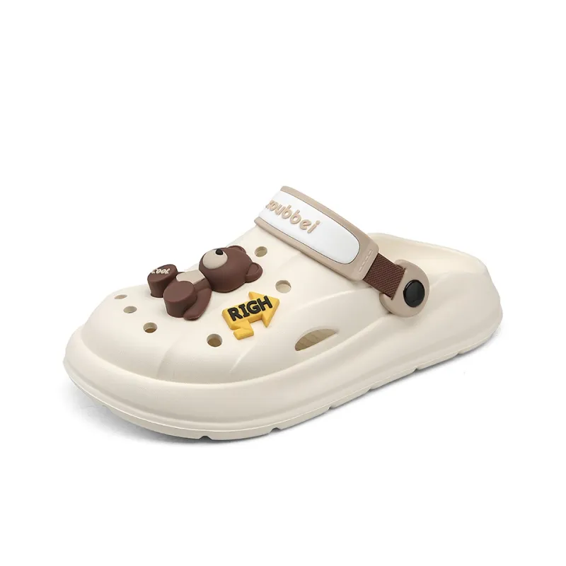 Wooden Rabbit Clogs Men-5