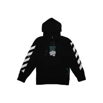OFF WHITE Dripping Arrows Incompiuto Hoodie