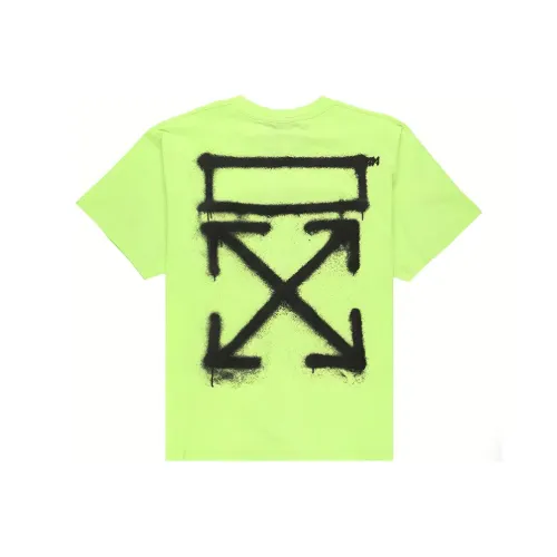 OFF WHITE SS20 T Shirt Men's Neon Green
