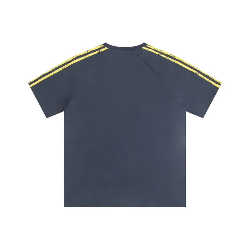 YUZHAOLIN Luxury Streetwear Half Sleeve Top Trendy Unisex-1