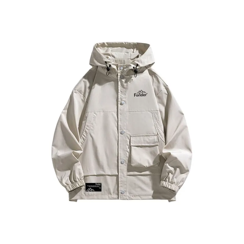FORIDER Mountain Versatile Hiking Waterproof And Windproof Windbreaker Coats Unisex-4