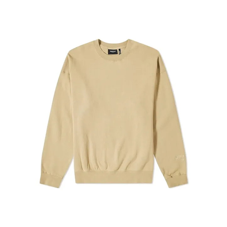 Fear Of God Essentials FW19 Sweatshirt Unisex Khaki-0
