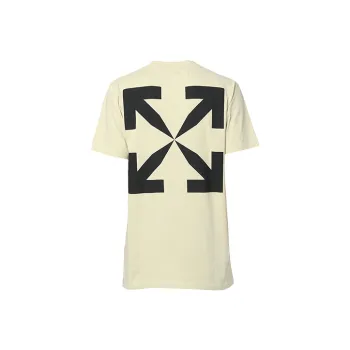 OFF WHITE SS20 T Shirt Men's Ecru