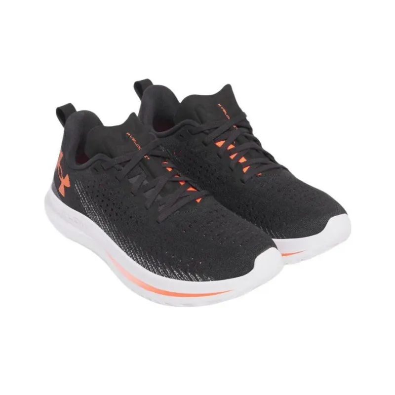 Under Armour Velociti 4 Anti Slip Wear Resistant Low Top Running Shoes Men's Black-2