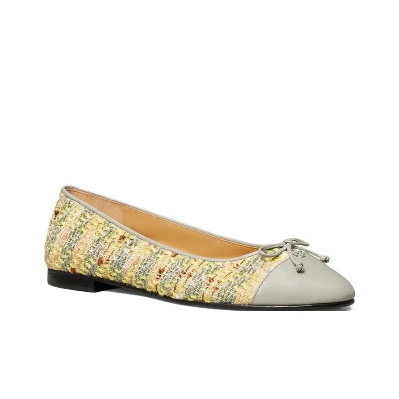 TORY BURCH Casual Single Shoes Women's Yellow Green-2