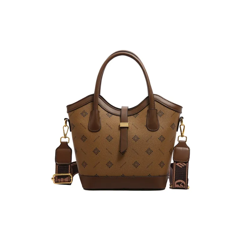 Yalu PU Handbag Regular Women's White/Yellow/Brown-8