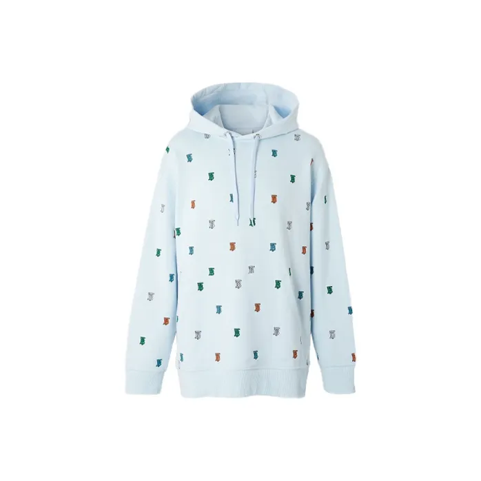 Burberry Sweatshirt Men's Light Blue-0