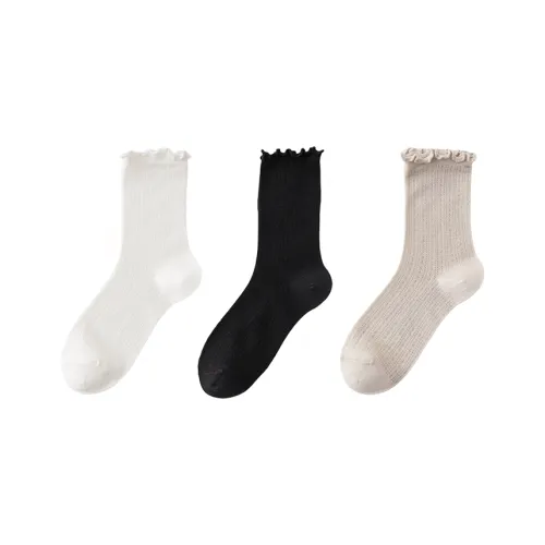 Cheemy Free Mid Calf Socks Women's 3 Pack