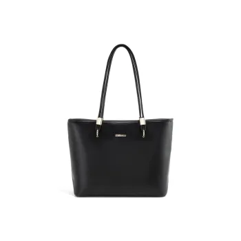 CLEVER& KETCH PU Tote Bag Shopping Bag Shoulder Bags Women's Black/Green